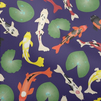 Noble Koi In Pond Dobby