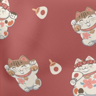 Japanese Kind Maneki Neko Stretch Ponte