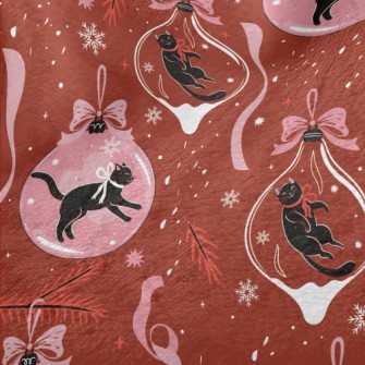 Black Cat Decoration Minky