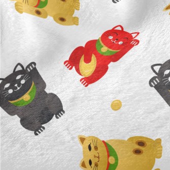 Cute Three-color Lucky Cat Minky