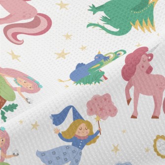 Witch Magician Mermaid Piqué