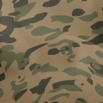 Irregular Camouflage Pattern Lightweight Performance Linen