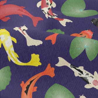 Noble Koi In Pond Modern Jersey