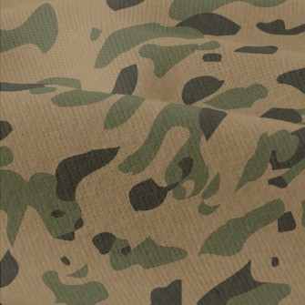 Irregular Camouflage Pattern Modern Jersey