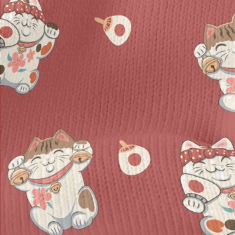 Japanese Kind Maneki Neko Stretch Jersey