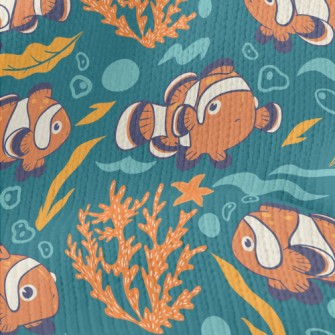 Colorful Clown Fish Stretch Jersey