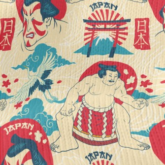 Japanese Sumo Wrestler Stretch Jersey