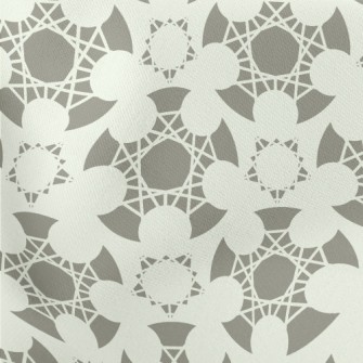 Dot Polygon Geometry Lightweight Cotton Poplin