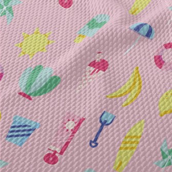 Ice Cream Graphic Representing Birdseye Piqué