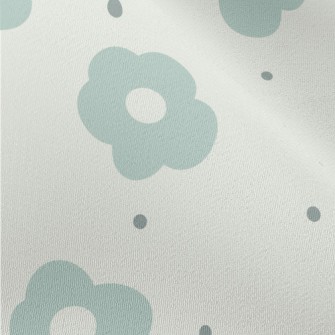 Single Tone Flowers Chiffon