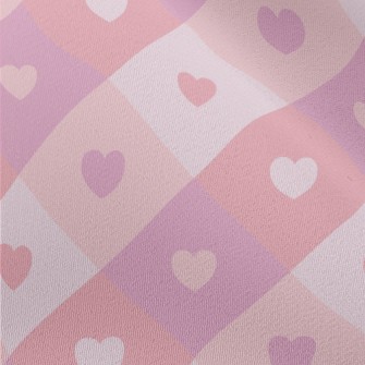 Pink And Bright Love Diamond Chiffon