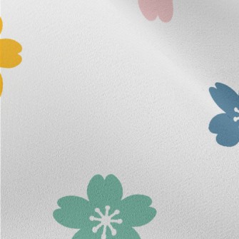 Colorful And Elegant Cherry Bl Chiffon