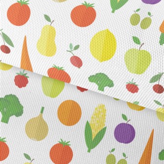 Fresh And Delicious Fruits And Waterproof Oxford