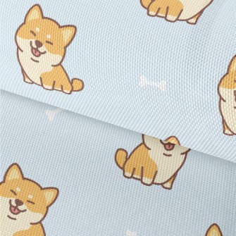Soft And Chubby Shiba Inu Waterproof Oxford