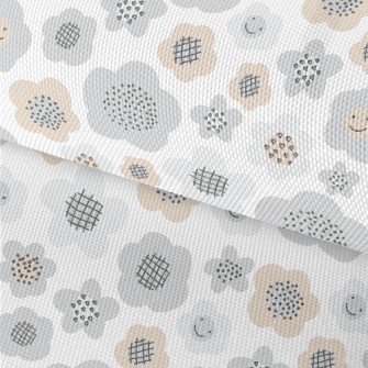 Monotonous And Silly Flowers Waterproof Oxford