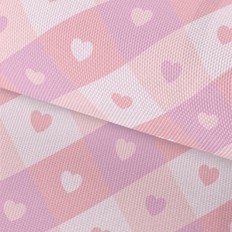 Pink And Bright Love Diamond Waterproof Oxford