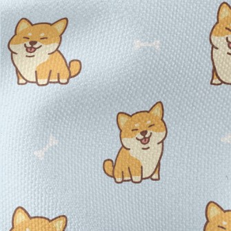 Soft And Chubby Shiba Inu Waterproof Canvas