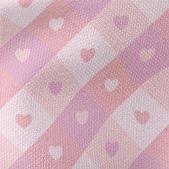 Pink And Bright Love Diamond Waterproof Canvas