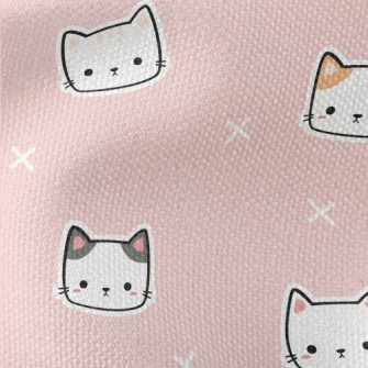 Square Cute Cat Waterproof Canvas