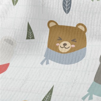 Cold And Cozy Bear And Plaid Terry