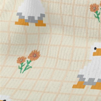 Pixel Duck Style Grid Terry