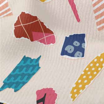 Irregular Shaped Pattern In To Terry