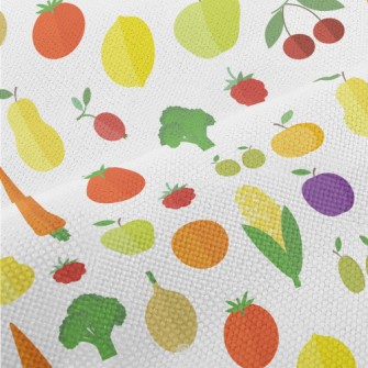Fresh And Delicious Fruits And Performance Linen