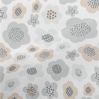Monotonous And Silly Flowers Performance Linen