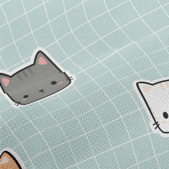 Cute And Well-behaved Cat Performance Linen