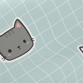 Cute And Well-behaved Cat Twill