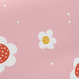 Simple Hand-painted Flowers Twill