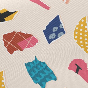 Irregular Shaped Pattern In To Twill