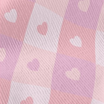 Pink And Bright Love Diamond Standard Corduroy