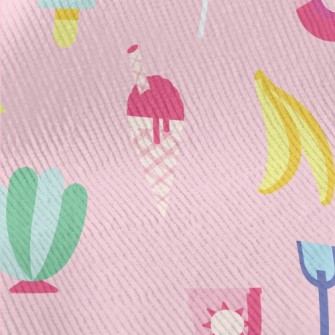 Ice Cream Graphic Representing Standard Corduroy