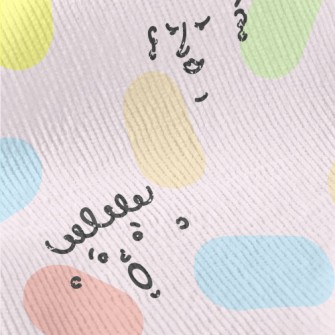 Colorful Lines Of Human Face Standard Corduroy