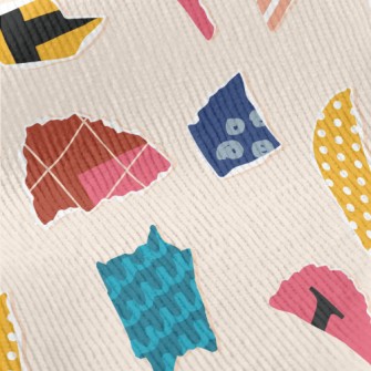 Irregular Shaped Pattern In To Standard Corduroy