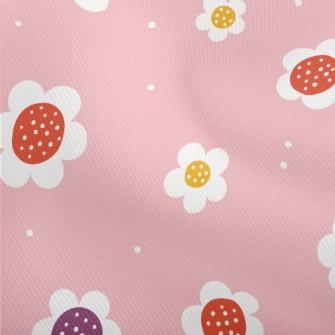 Simple Hand-painted Flowers Dobby