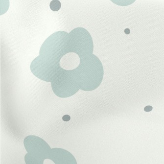 Single Tone Flowers Stretch Ponte