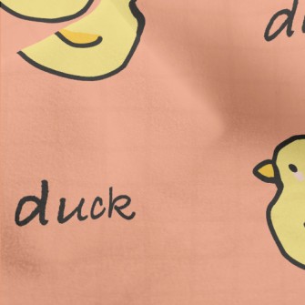 Cute Little Duck Micro Fleece