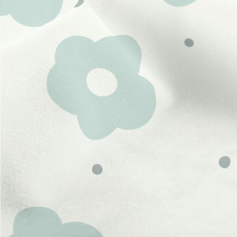 Single Tone Flowers Micro Fleece