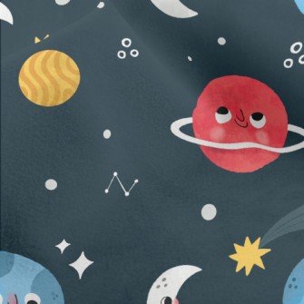 Cute And Naughty Planet Micro Fleece