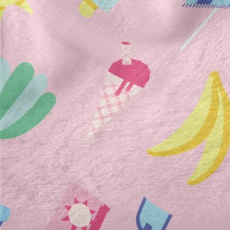 Ice Cream Graphic Representing Minky