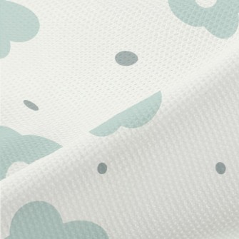 Single Tone Flowers Piqué