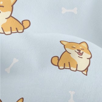 Soft And Chubby Shiba Inu Lightweight Performance Linen