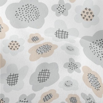 Monotonous And Silly Flowers Lightweight Performance Linen