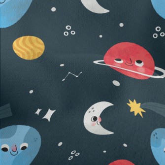 Cute And Naughty Planet Lightweight Performance Linen