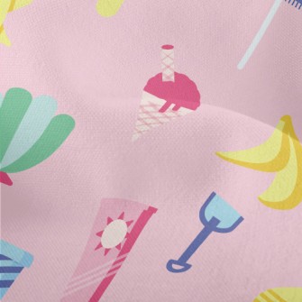 Ice Cream Graphic Representing Lightweight Performance Linen