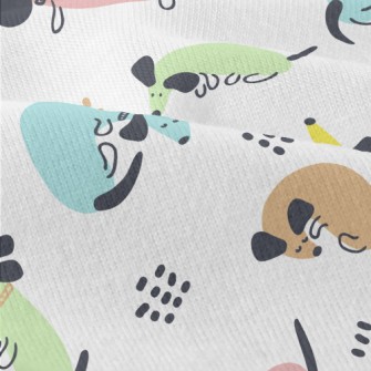Colorful Cute Dachshund Modern Jersey