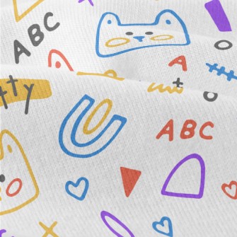 Simple Cute Cat Modern Jersey