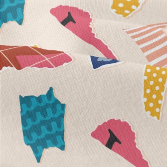 Irregular Shaped Pattern In To Modern Jersey